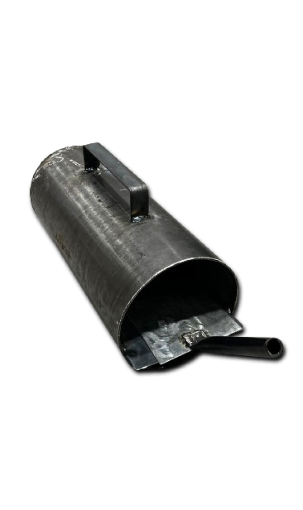 فرن حطب اسطواني 40 سم مع جراب