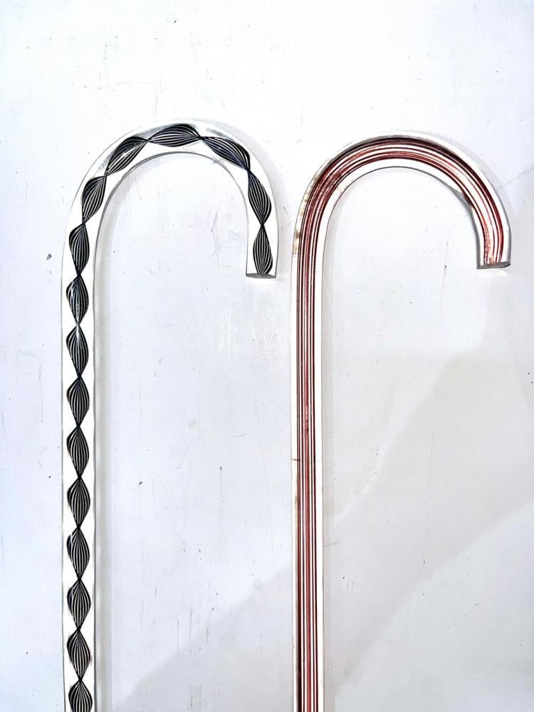 عصا كرليك راس  مسكه