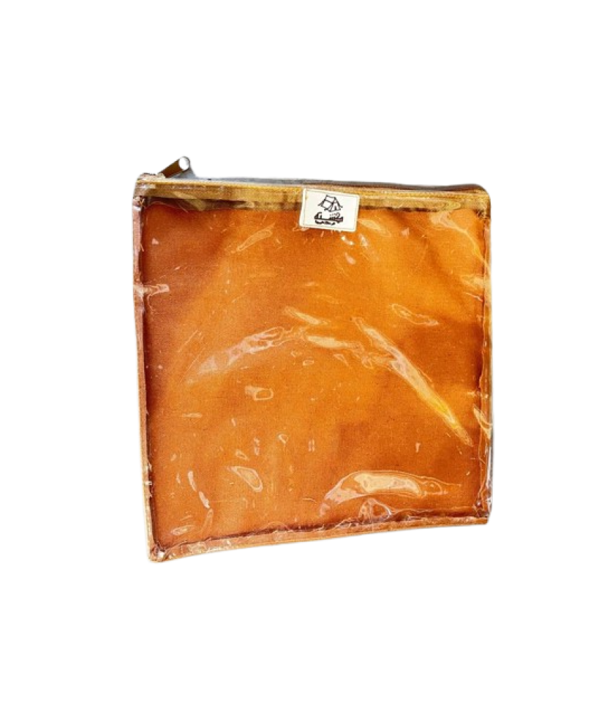 جراب اغراض شفاف ملون 30*30 سم