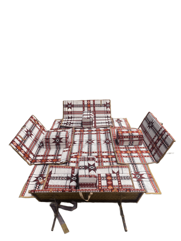 طقم جلسة الفخامة 9 قطع سوري