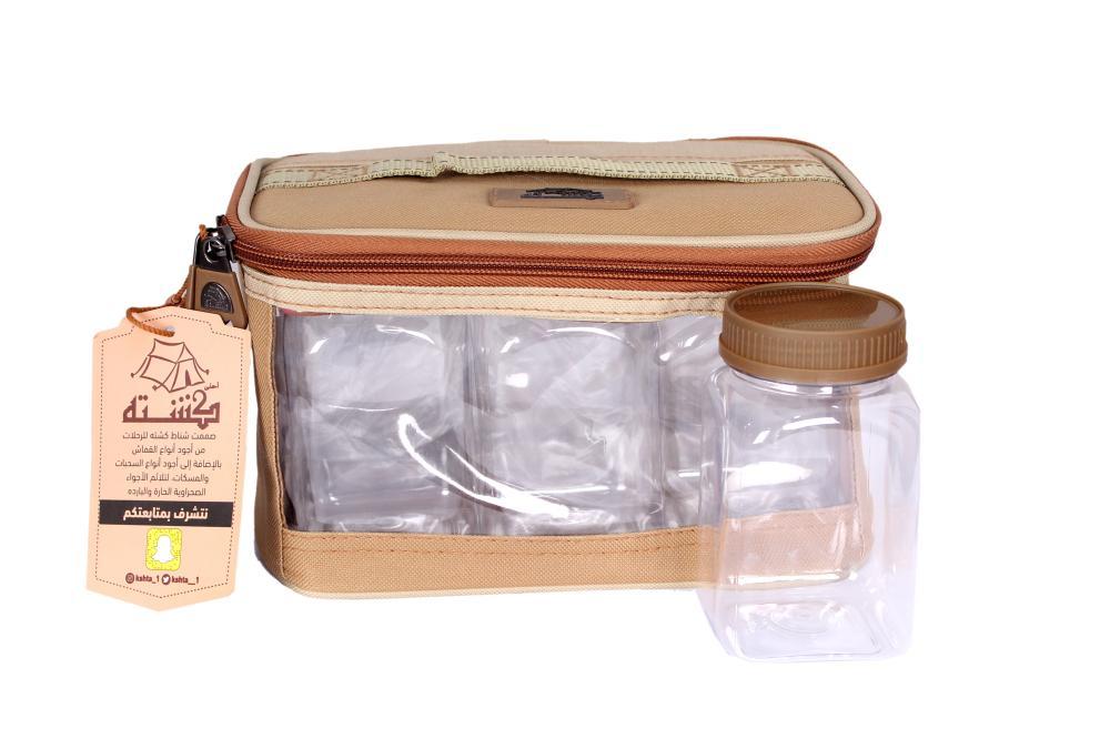 شنطة 6 علب بهارات صغير