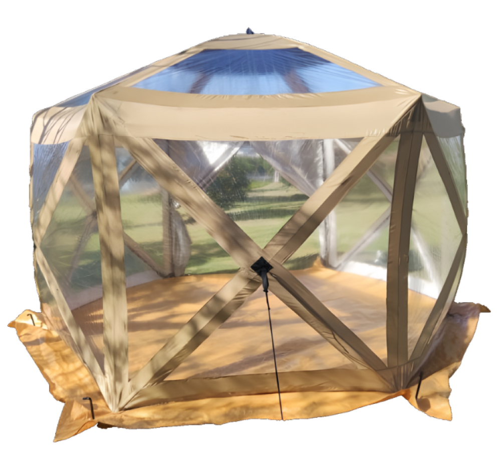 خيمة ديسكفري بانوراما شفافة 3.3*3.3 متر DSC014