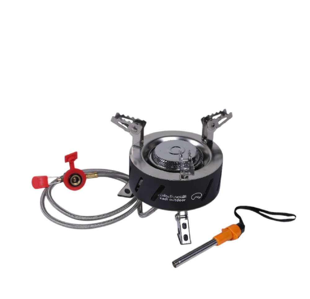 موقد غاز 1 عين من الفولاذ GS085