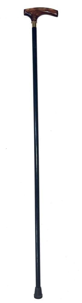 عصا اماراتي مسكه خشب بني