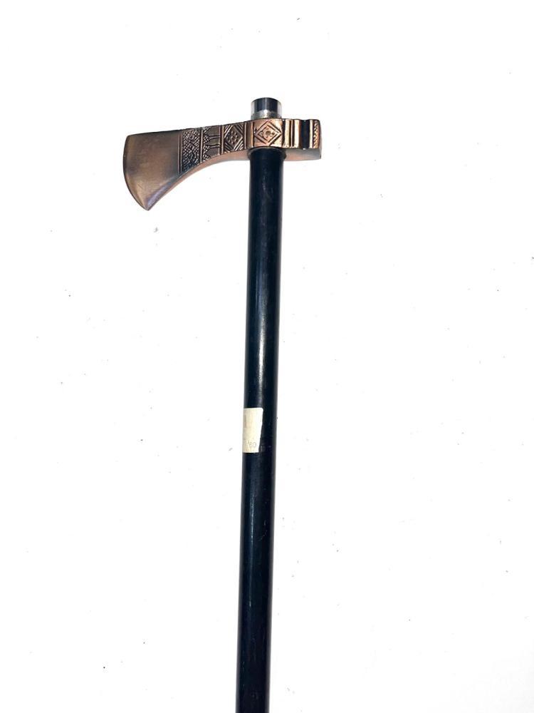 عصا اماراتي راس فاس نحاسي