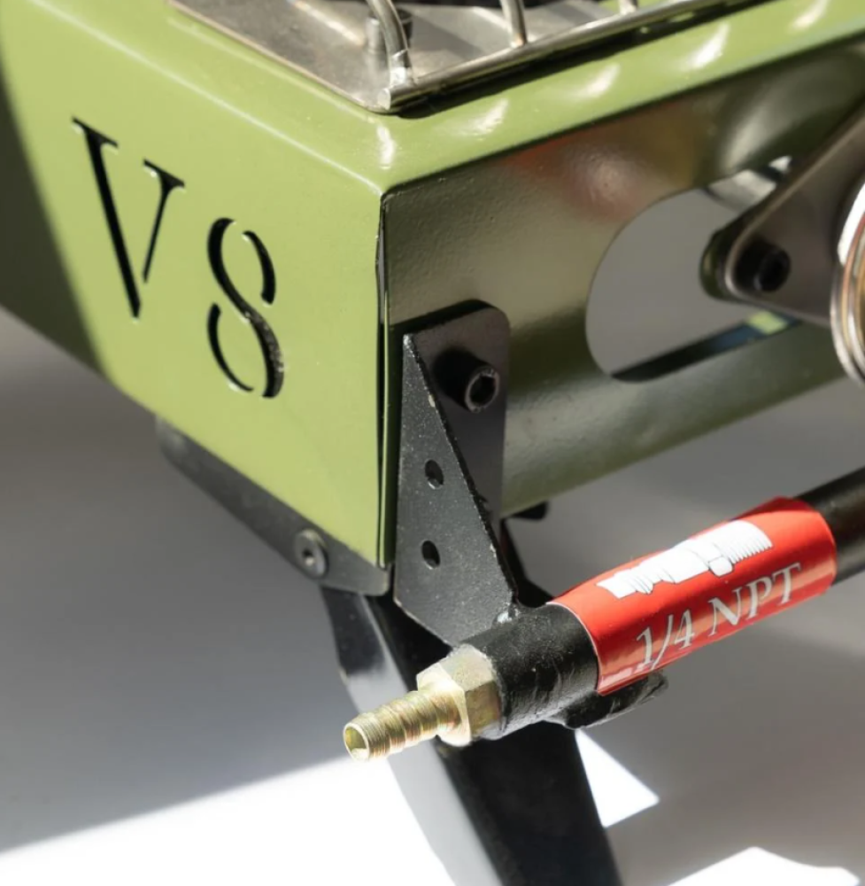 موقد الهليبا V8 زيتي مع قداح