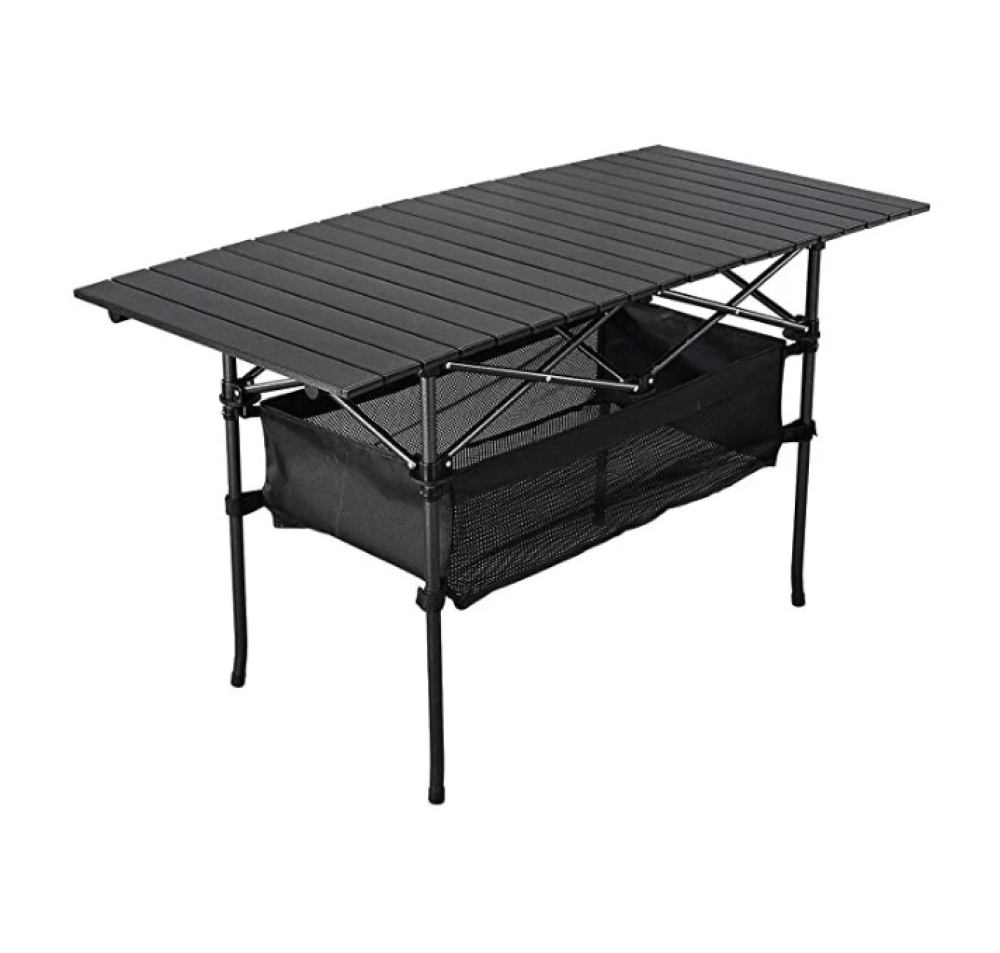 طاولة المونيوم مع سلة PIF205