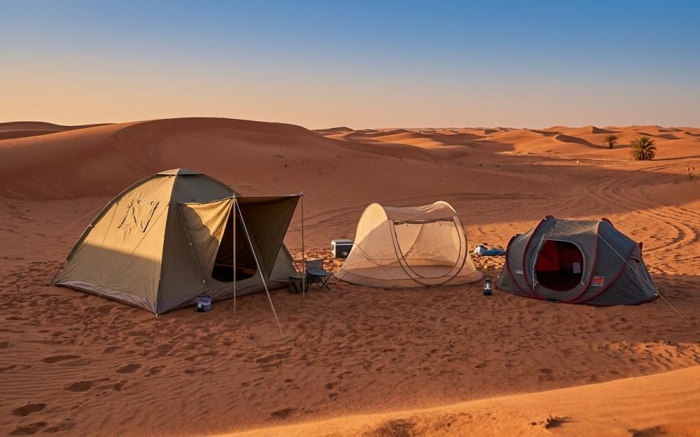خيمة نوم أم خيمة رحلات؟ دليلك العملي لاختيار خيمة البرّ القصيرة والطويلة