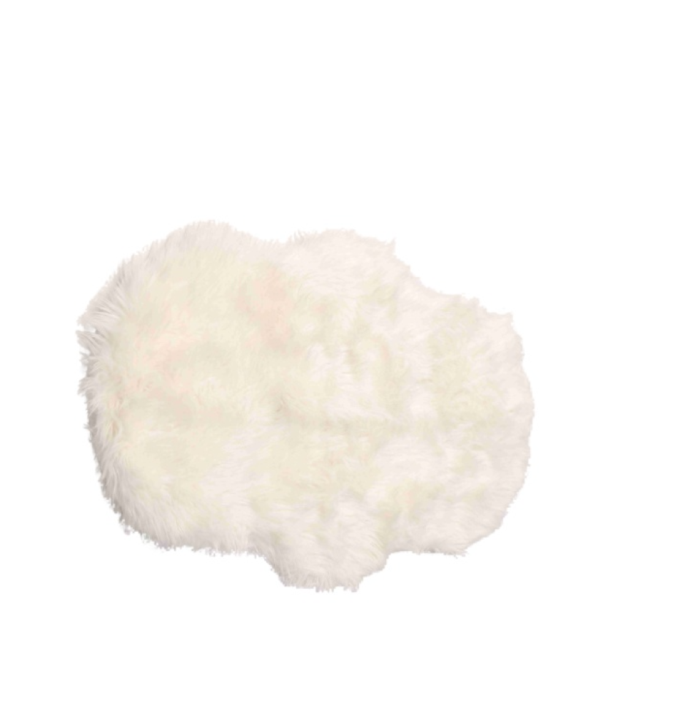 مفرش فرو ابيض 100×60 سم