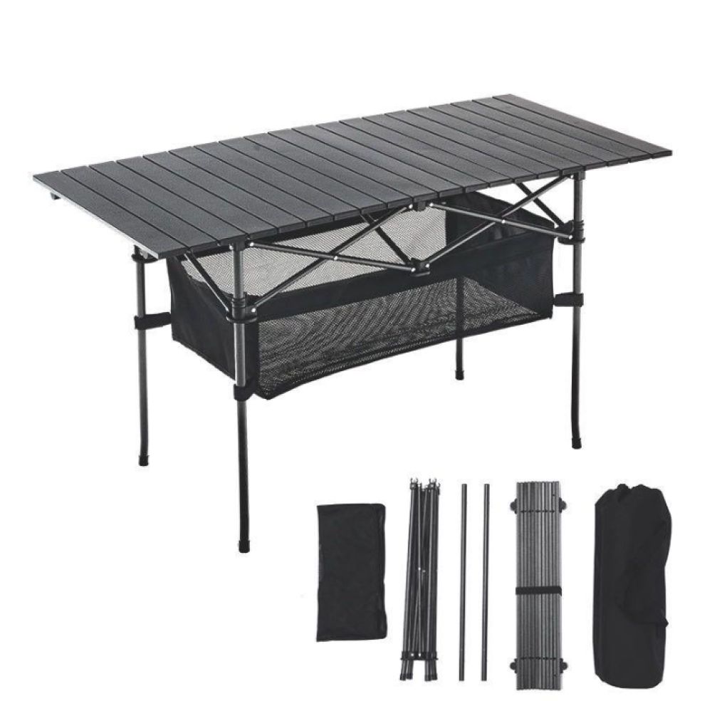 طاولة المونيوم مع سلة PIF205