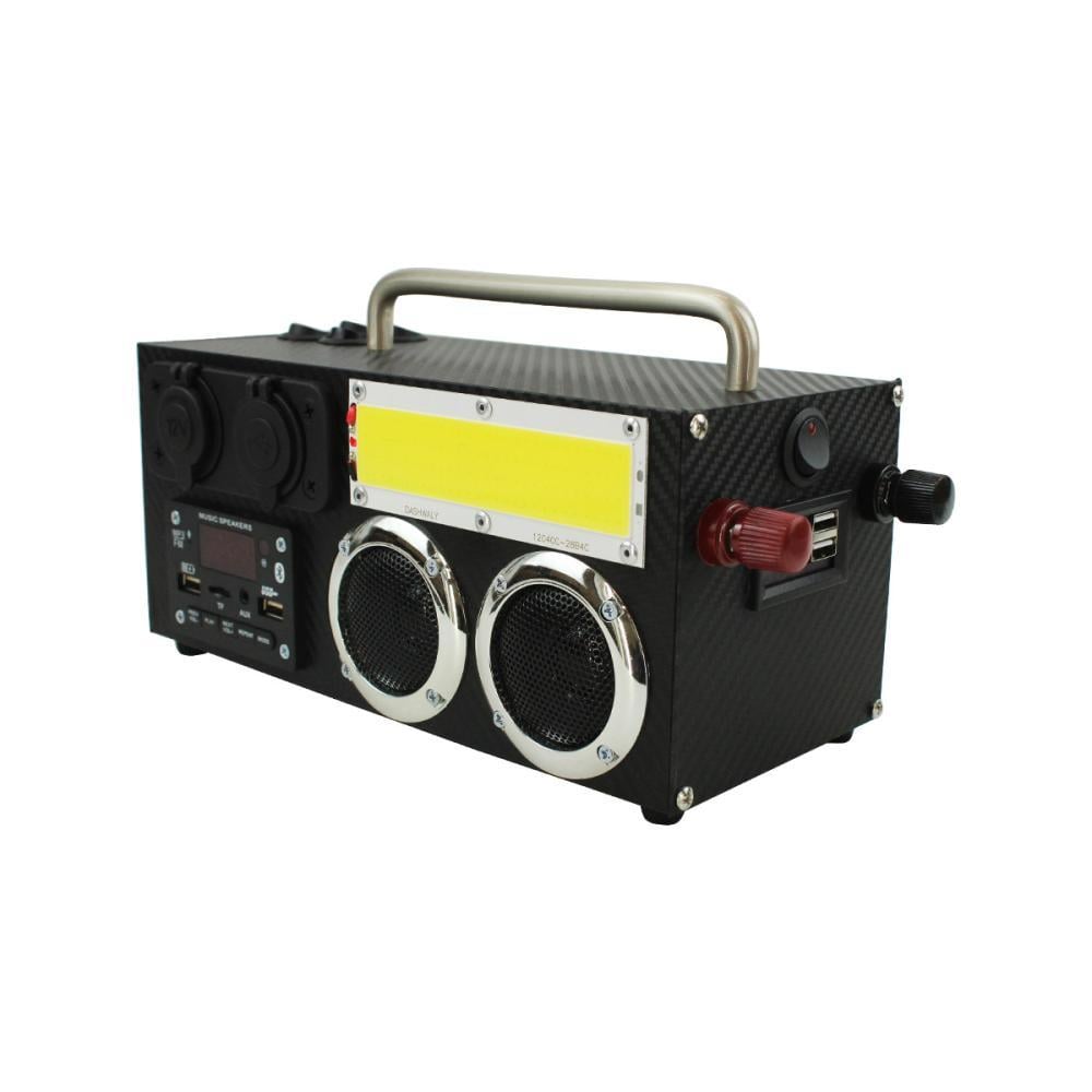 بطارية متنقله 9 امبير فتنامي داخلها سماعة