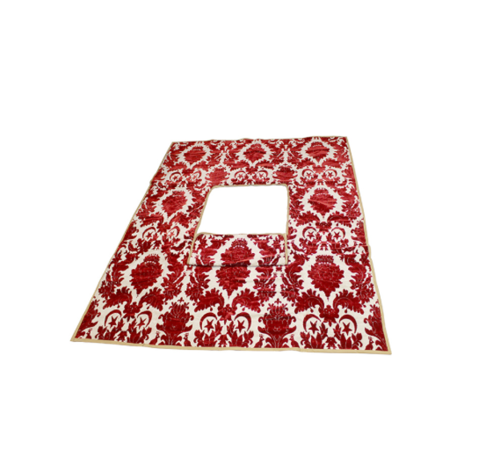 فرشة مبطن 4*4 متر مع فتحة نار