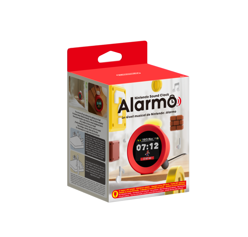 Nintendo Sound Clock: Alarmo - Nintendo Saudi Store - Nintendo