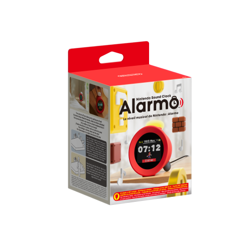 Nintendo Sound Clock 赤 Nintendo Sound Clock: Alarmo - Nintendo Saudi Store - Nintendo