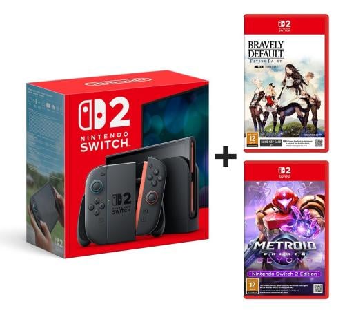 Nintendo Switch 2 + Mario Kart World Bundle + Donkey Kong Bananza