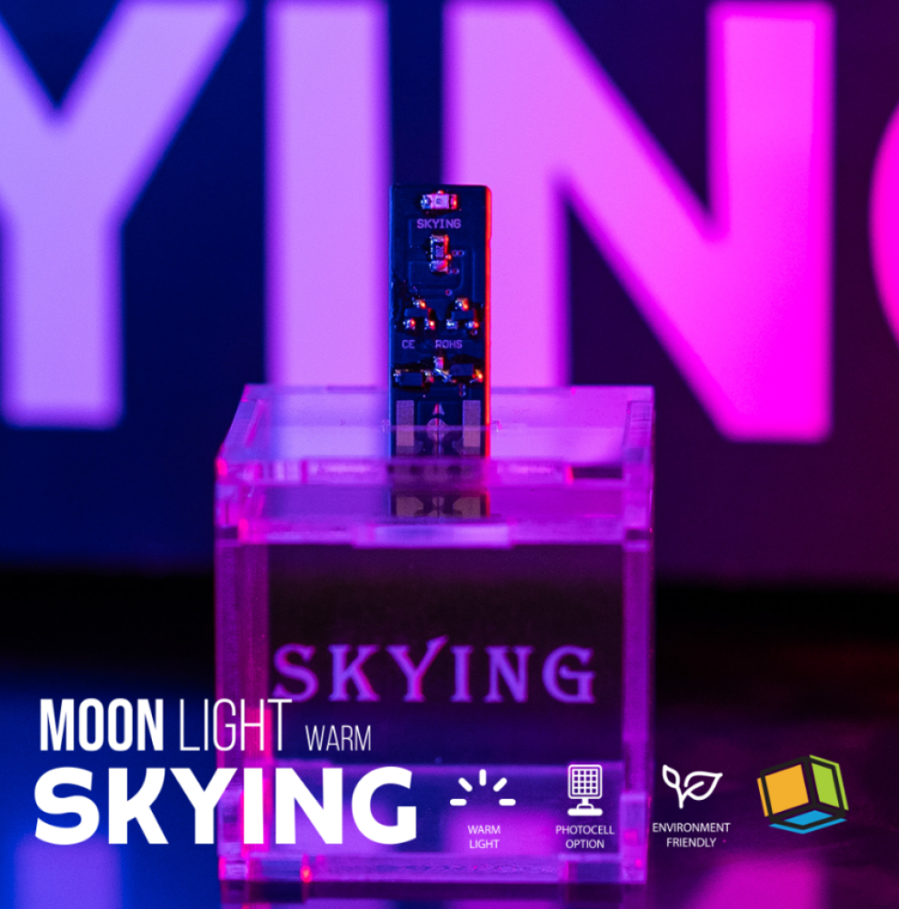 لمبة يو اس بي قمر الليل  الهبة الاصفر MOON LIGHT WARM