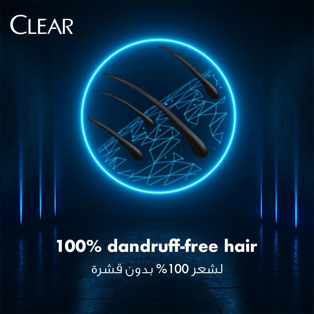 CLEAR Shampoo For Hair With Activated Charcoal & Menthol 700 ml