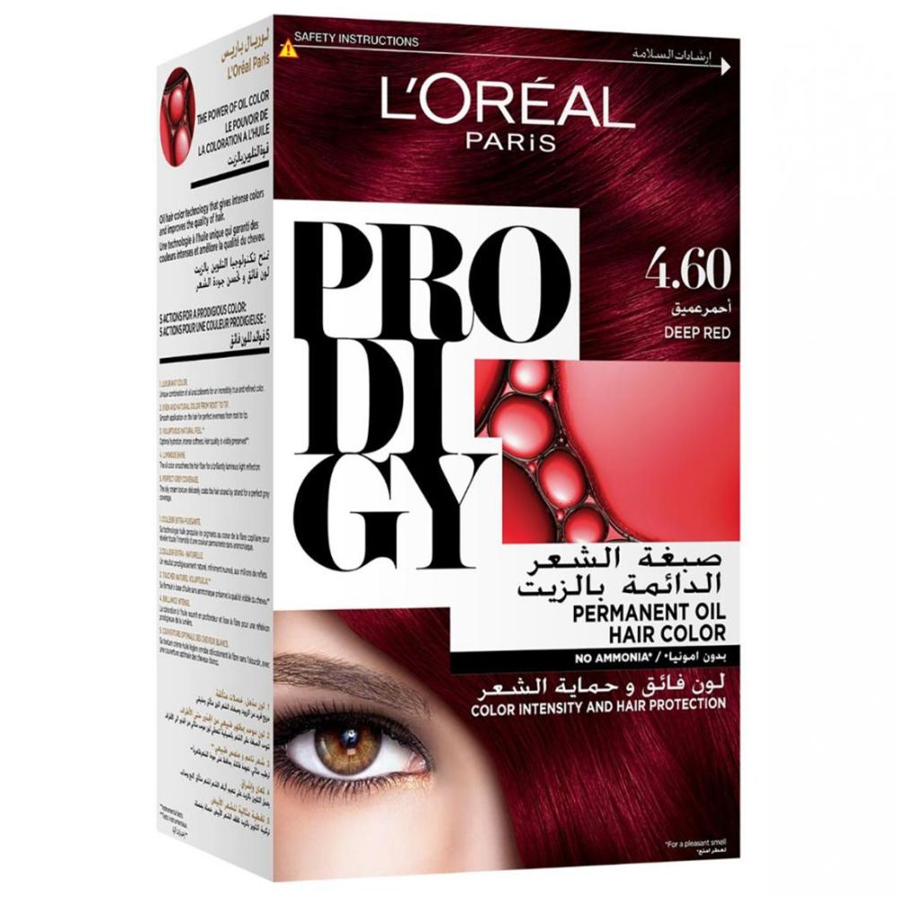 L'Oréal, Prodgy Deep Red Oil Hair Color 4.60 - 1 Pack