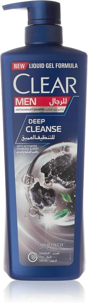 CLEAR Shampoo For Hair With Activated Charcoal & Menthol 700 ml
