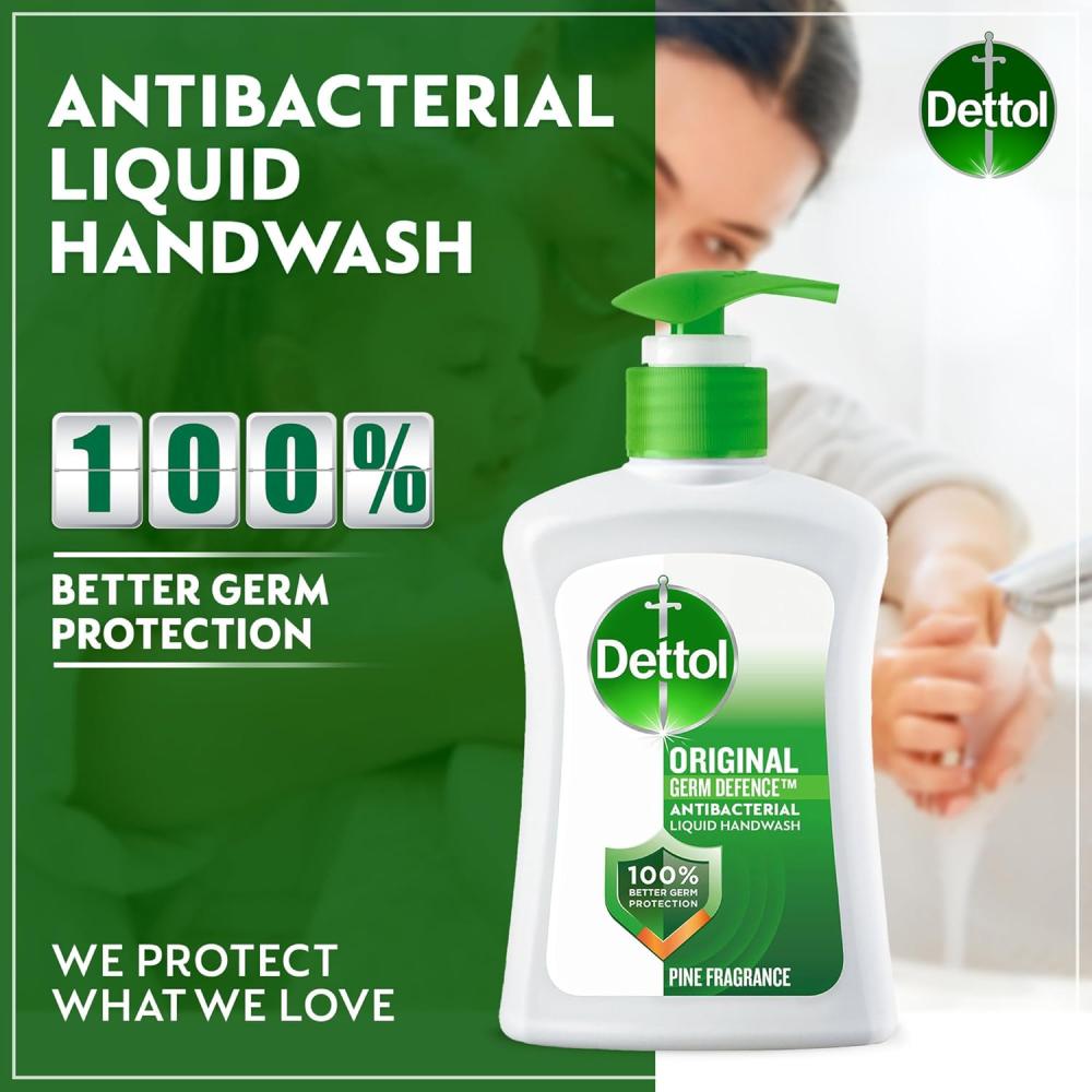 Dettol - HAND WASH ORIGINAL 1+1 25% 200ML
