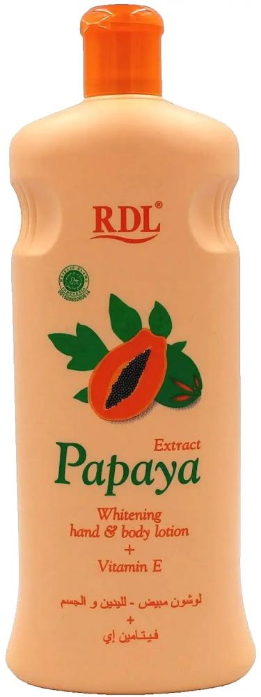 RDL Papaya Hand & Body Lotion 600ml