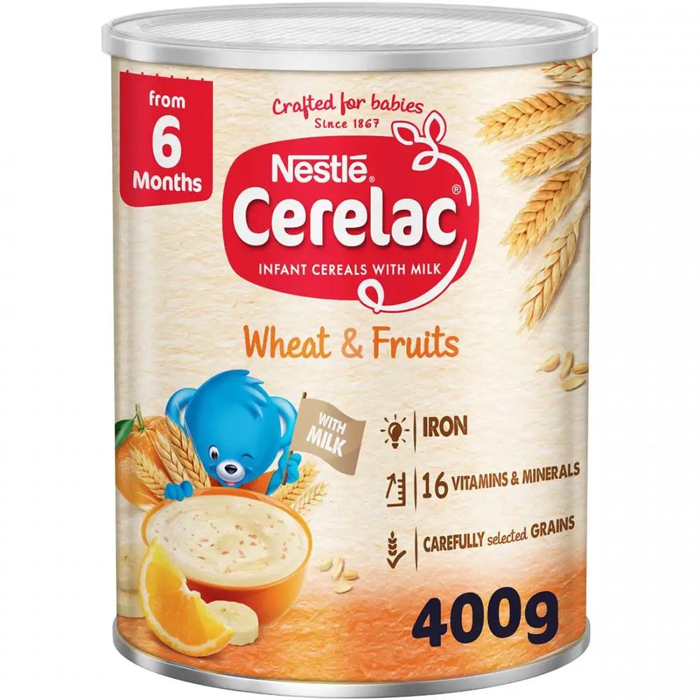 Cerelac Wheat Cereals With Fruits 400 gm