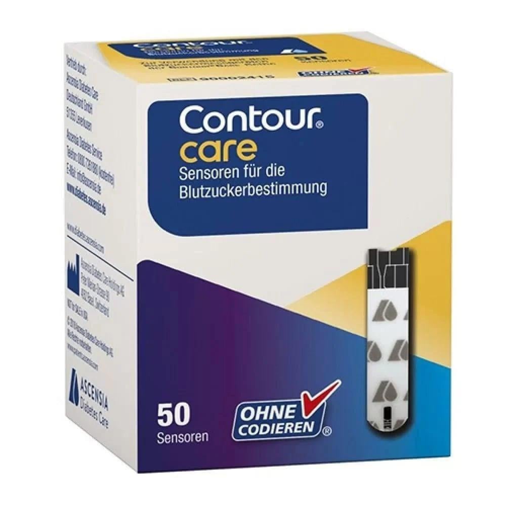 Contour care 50-strip sugar measuring strips
