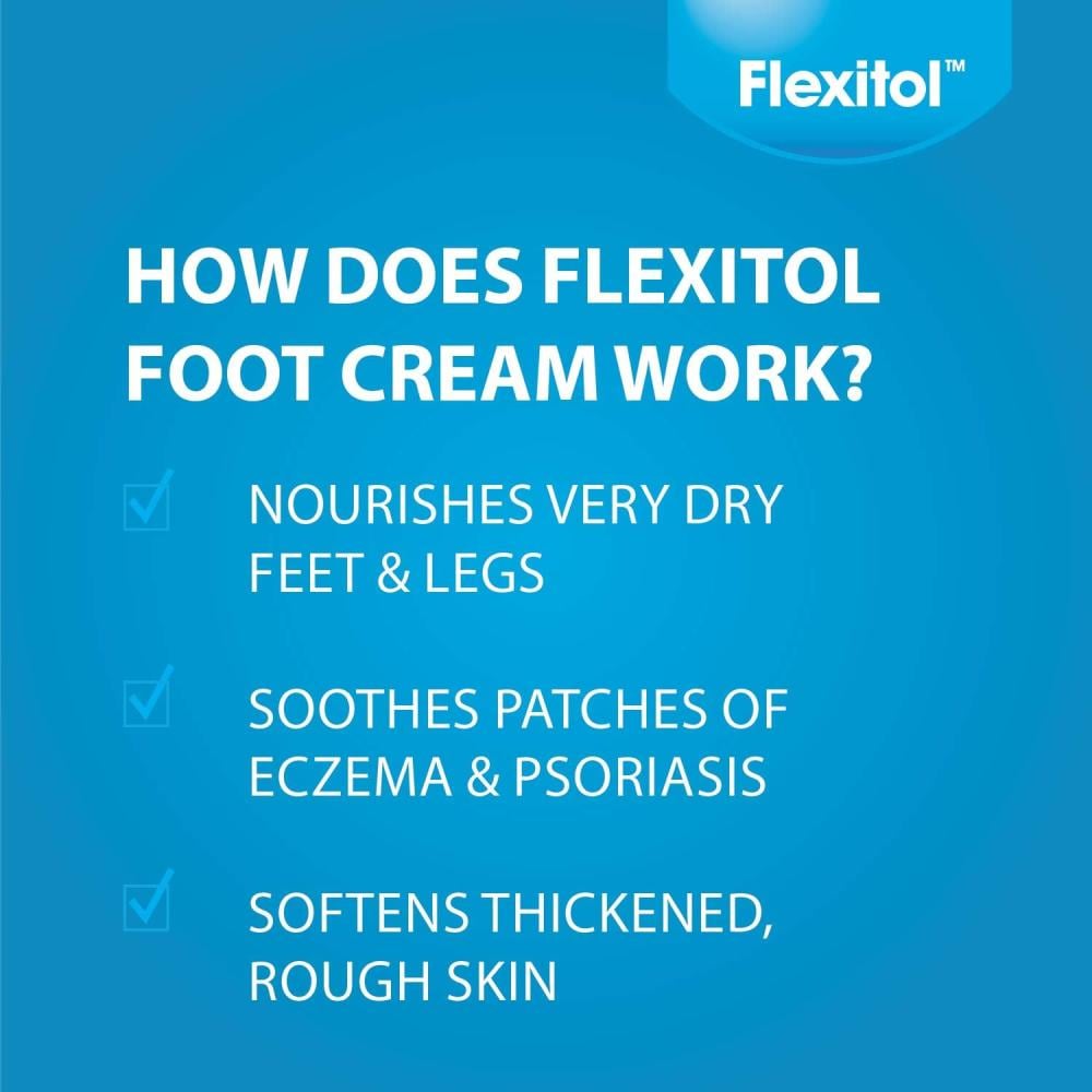 Flexitol Foot Moisturizer Cream 85 gm