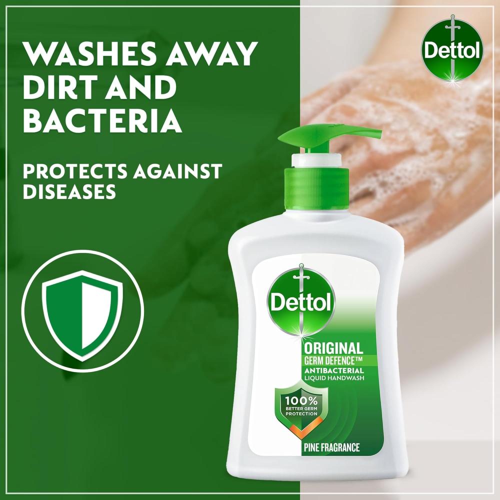Dettol - HAND WASH ORIGINAL 1+1 25% 200ML
