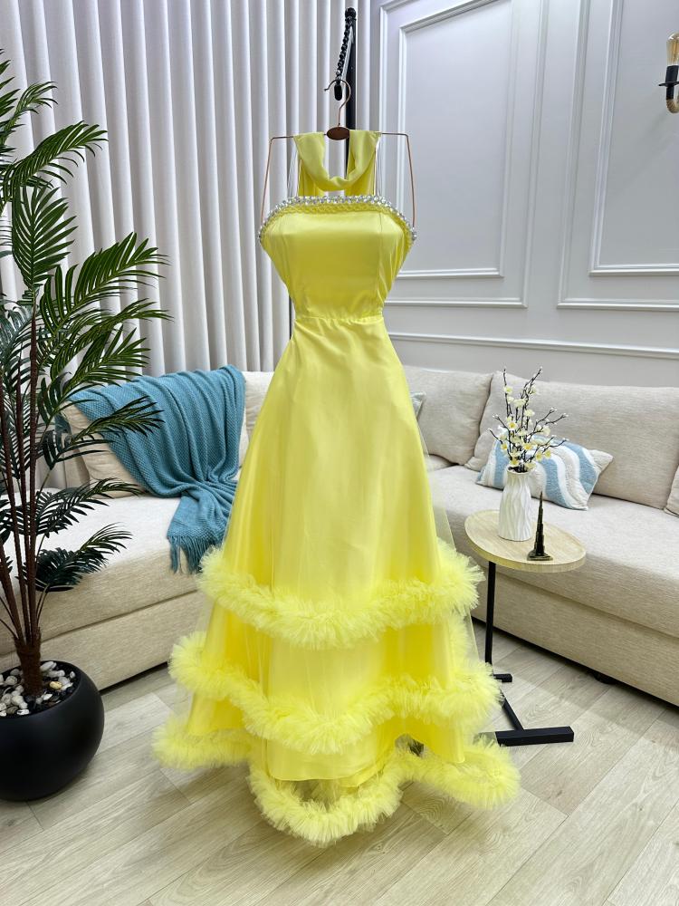 فستان ليموني