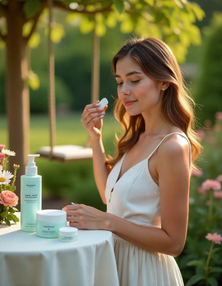 حمض اللاكتيك للبشرة