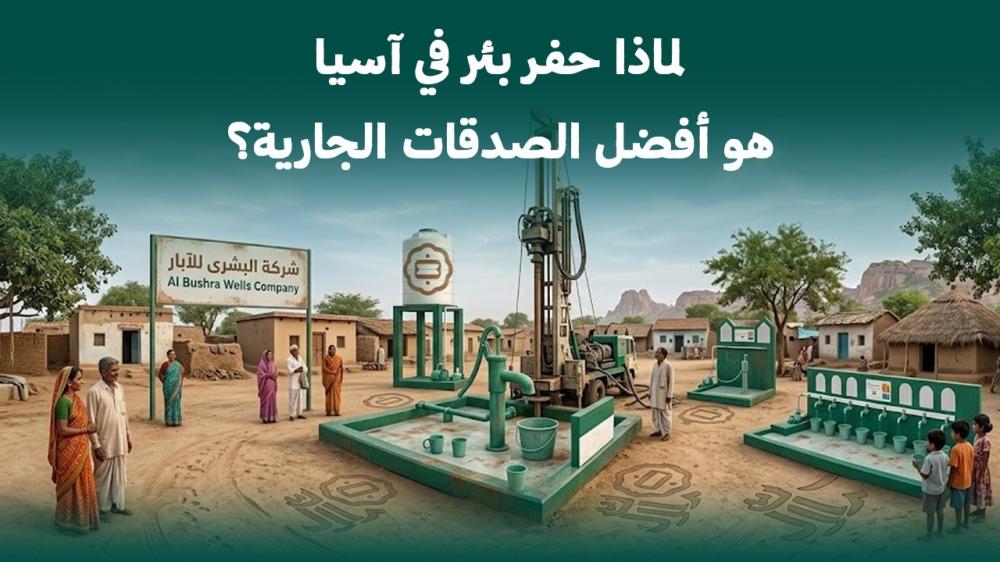 لماذا حفر بئر في آسيا هو أفضل الصدقات الجارية؟