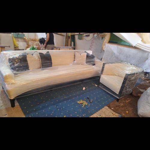 كنب ٤متر+٣متر دوران من الاطراف