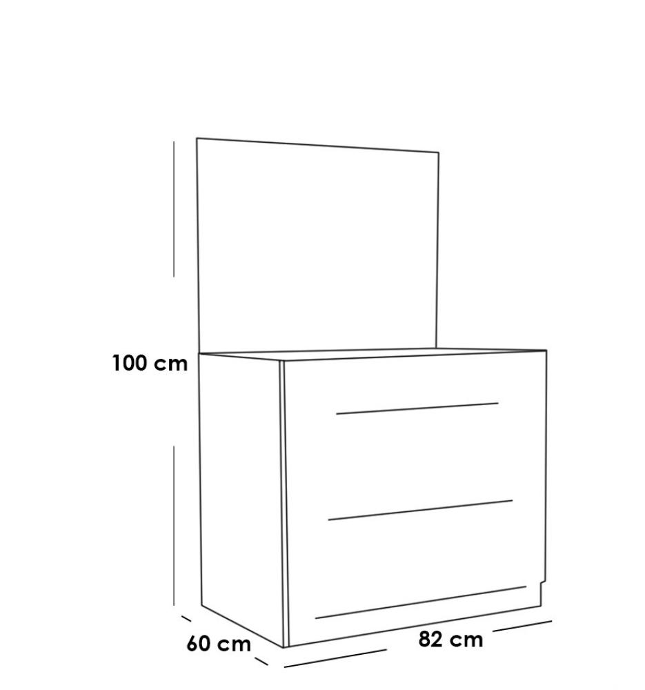 غرفة نوم ام دي اف 4 قطع وردي وأبيض(تصنيع حسب الطلب)