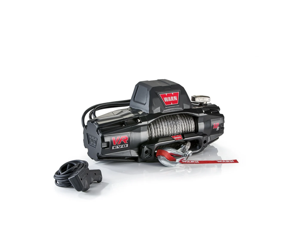 VR EVO 12-S - 12,000 lbs Winch With Synthetic Rope and Wireless Remote, 12V