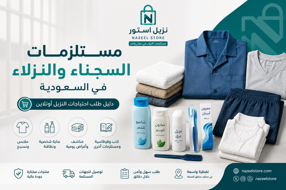 مستلزمات السجناء في السعودية | دليل طلب احتياجات النزيل أونلاين