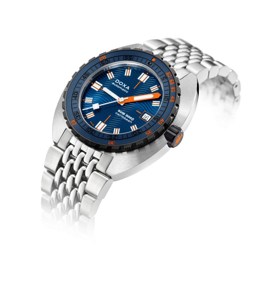 DOXA SUB 300 Beta Caribbean WorldTime Authorizer Dealer for