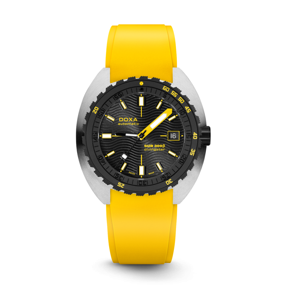 DOXA SUB 300 Beta Divingstar Rubber WorldTime Authorizer