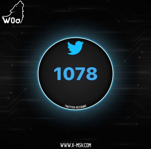 تويتر رباعي ارقام مرتب و مميز : 1078