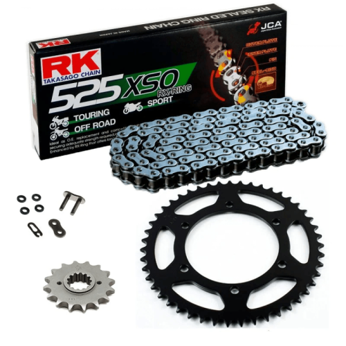 بكج / طقم جنزير أر كيه - RK 525XSO CHAIN KIT GSX-R...