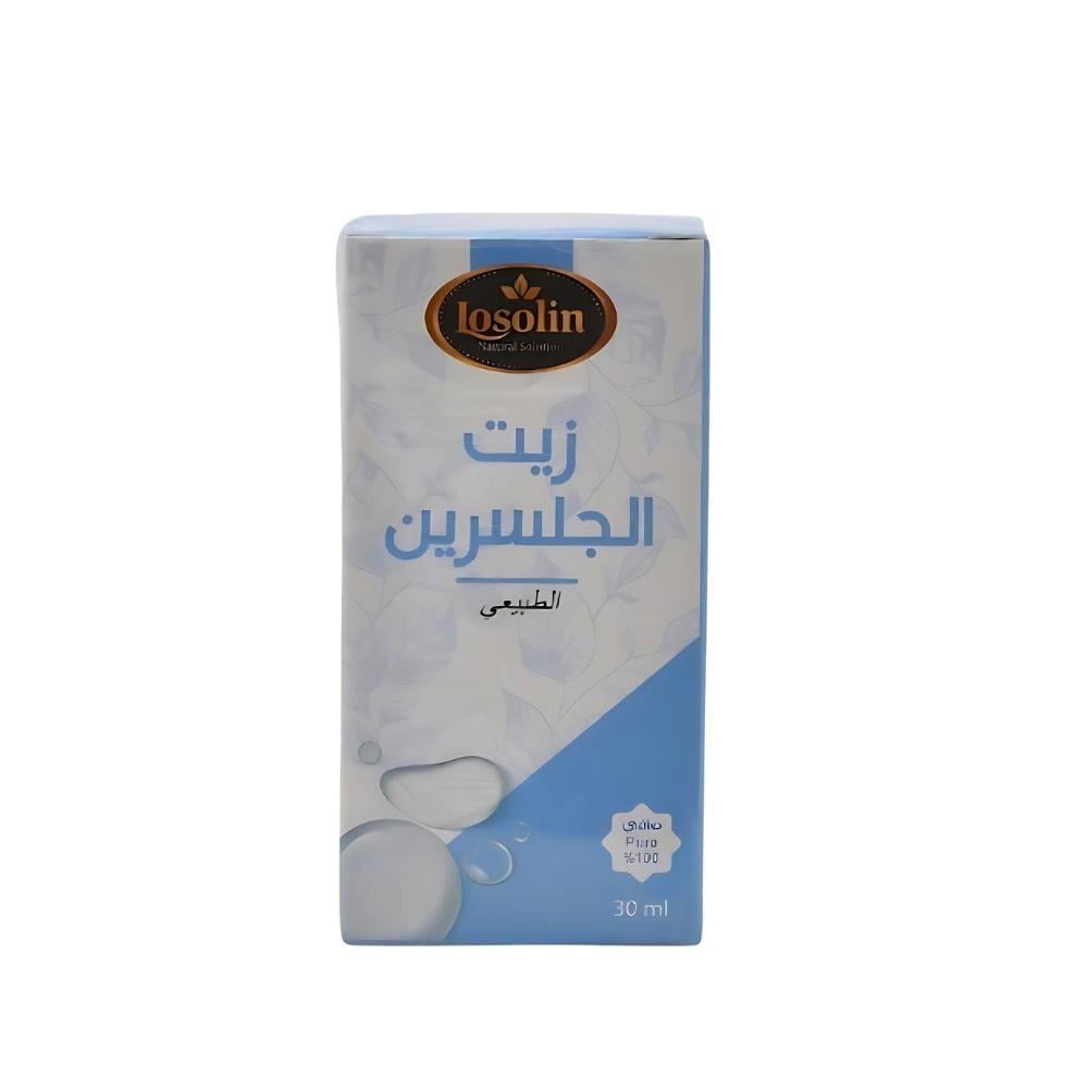 زيت الجلسرين الطبيعي للبشرة من لوزلين 30 مل