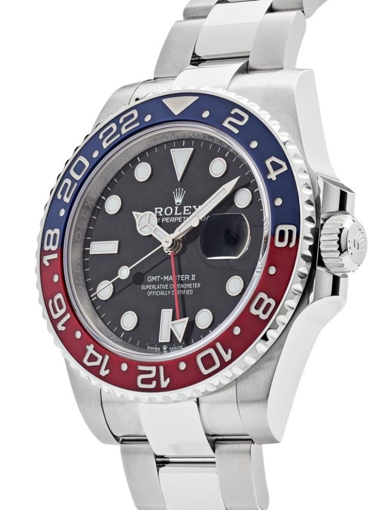 Rolex ساعة 'GMT-ماستر ll بيبسي' كلاسيكية 40 ملم 2023