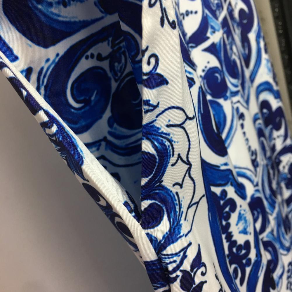 بدلة قميص وبنطلون قصيرة الأكمام جديدة