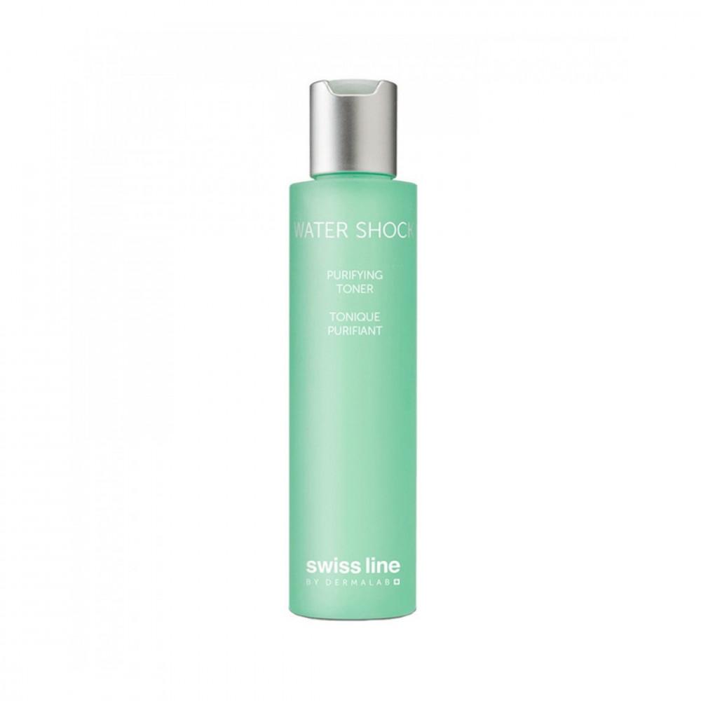 تونر تنقية البشرة ووتر شوك من سويس لاين 160مل.