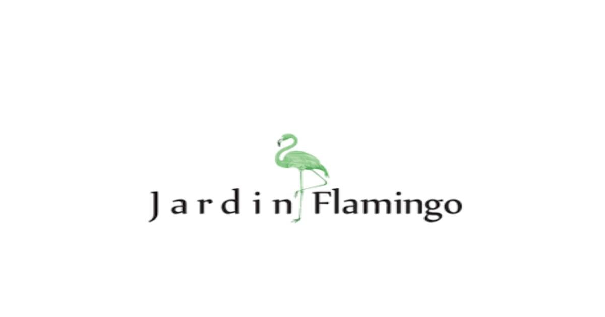 Jardin flamingo