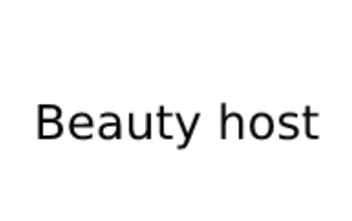 Beauty host