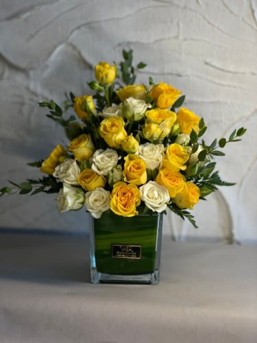 فازة بيبي روز اصفر