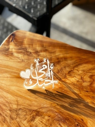 Acrylic cover (my dear mother)