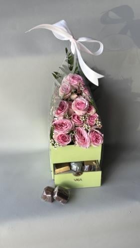 Mini Love Box Matcha (with Belgian chocolate)