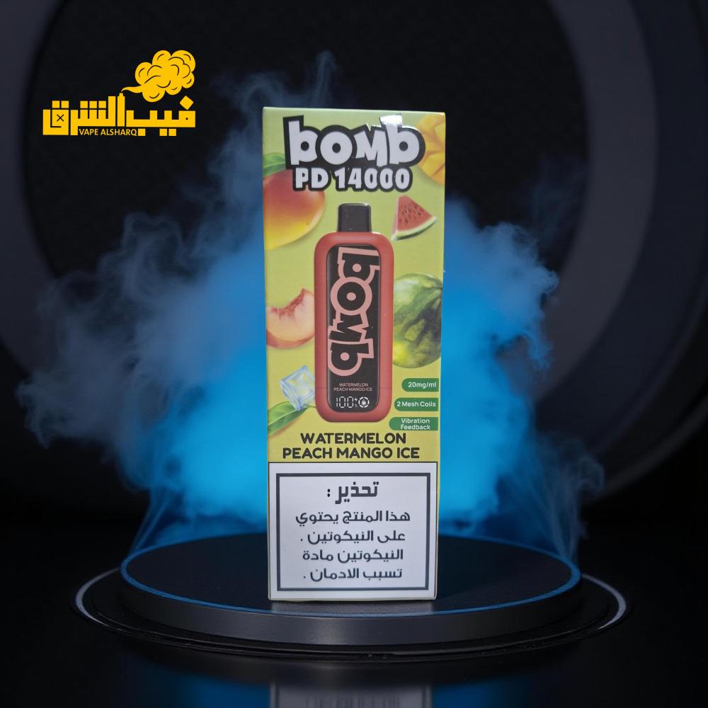 BOMB PD 14000 Disposable Device | Vape Sharq - Vape Sharq Best Vape Shop in  Saudi Arabia Premium Juices Salt Nic Devi